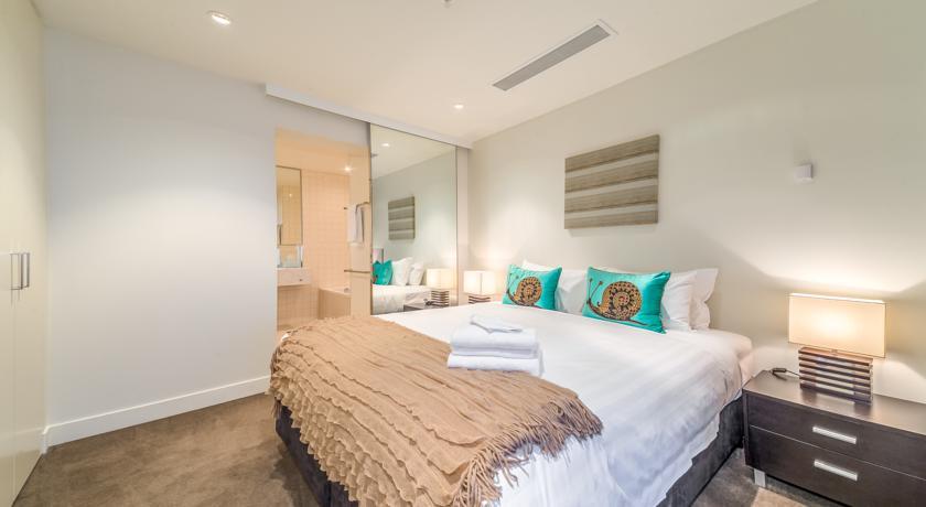 Melbourne Holiday Apartments Southbank Kamer foto